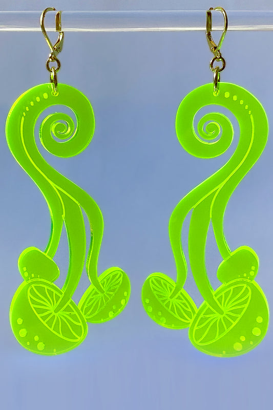 Neon PsiiLo Earrings