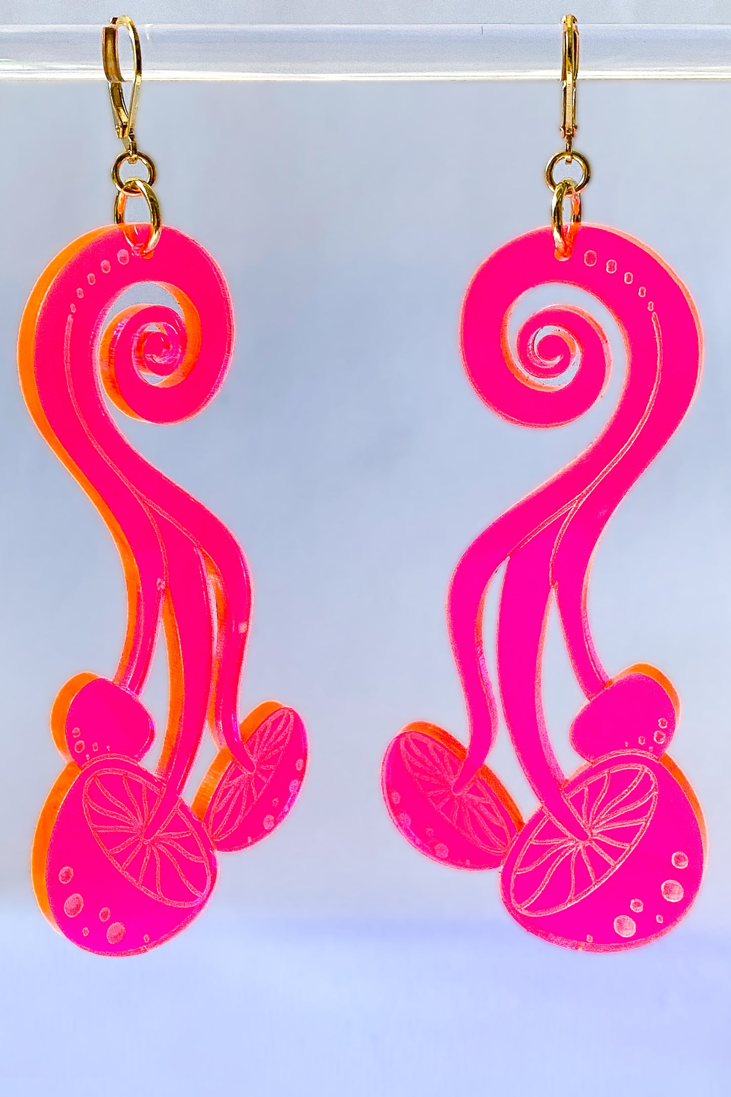 Neon PsiiLo Earrings