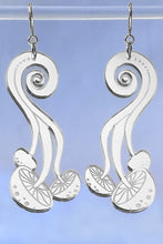 Load image into Gallery viewer, PsiiLo Earrings - Silver Mirror