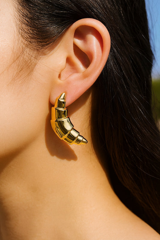 Croissant Earrings