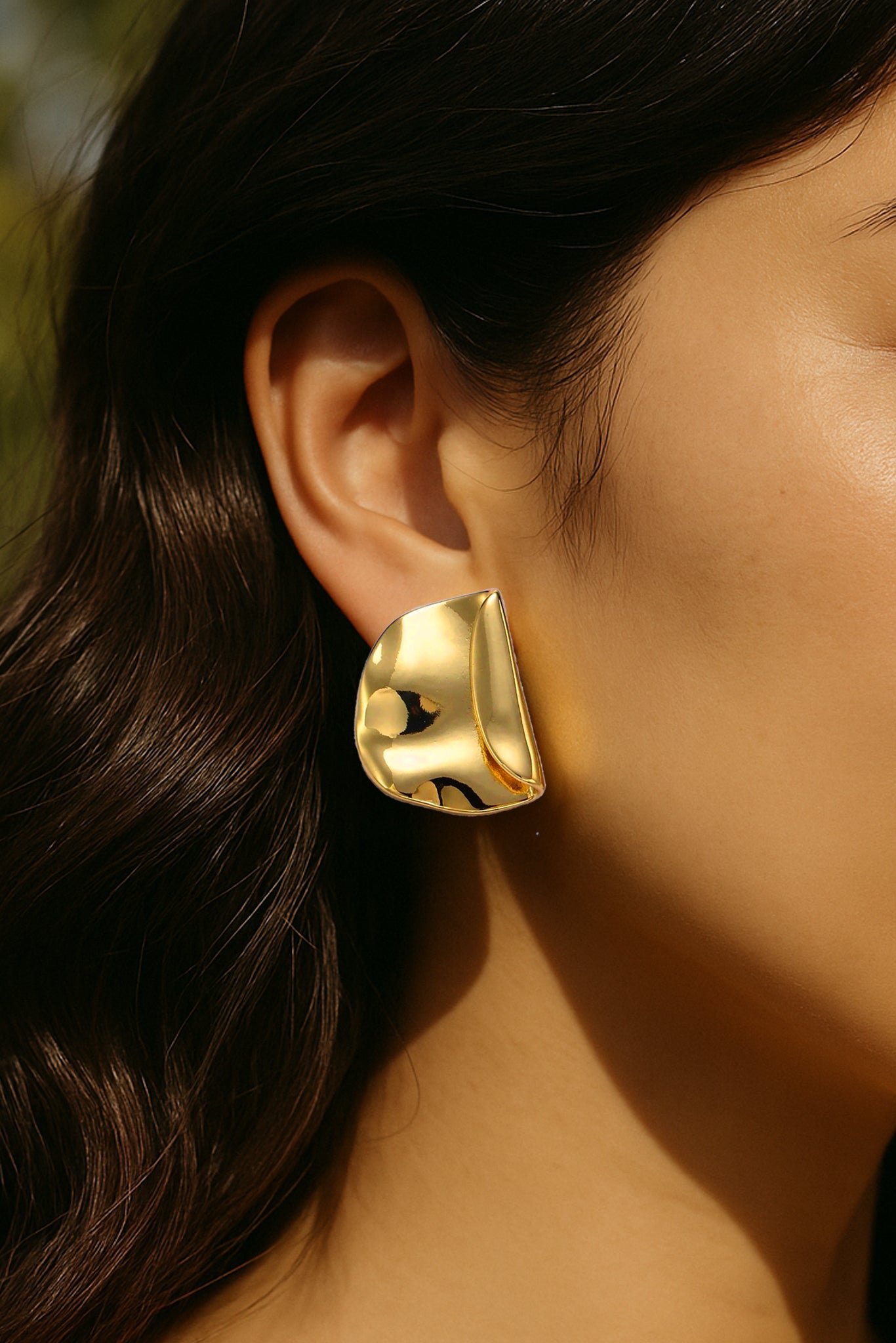 Molten Fold Earrings