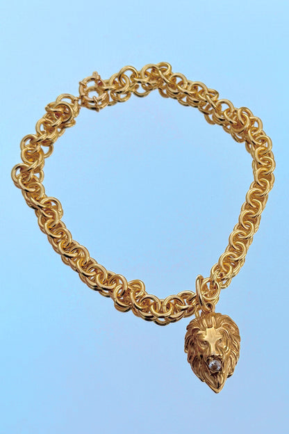 Lion Statement Necklace