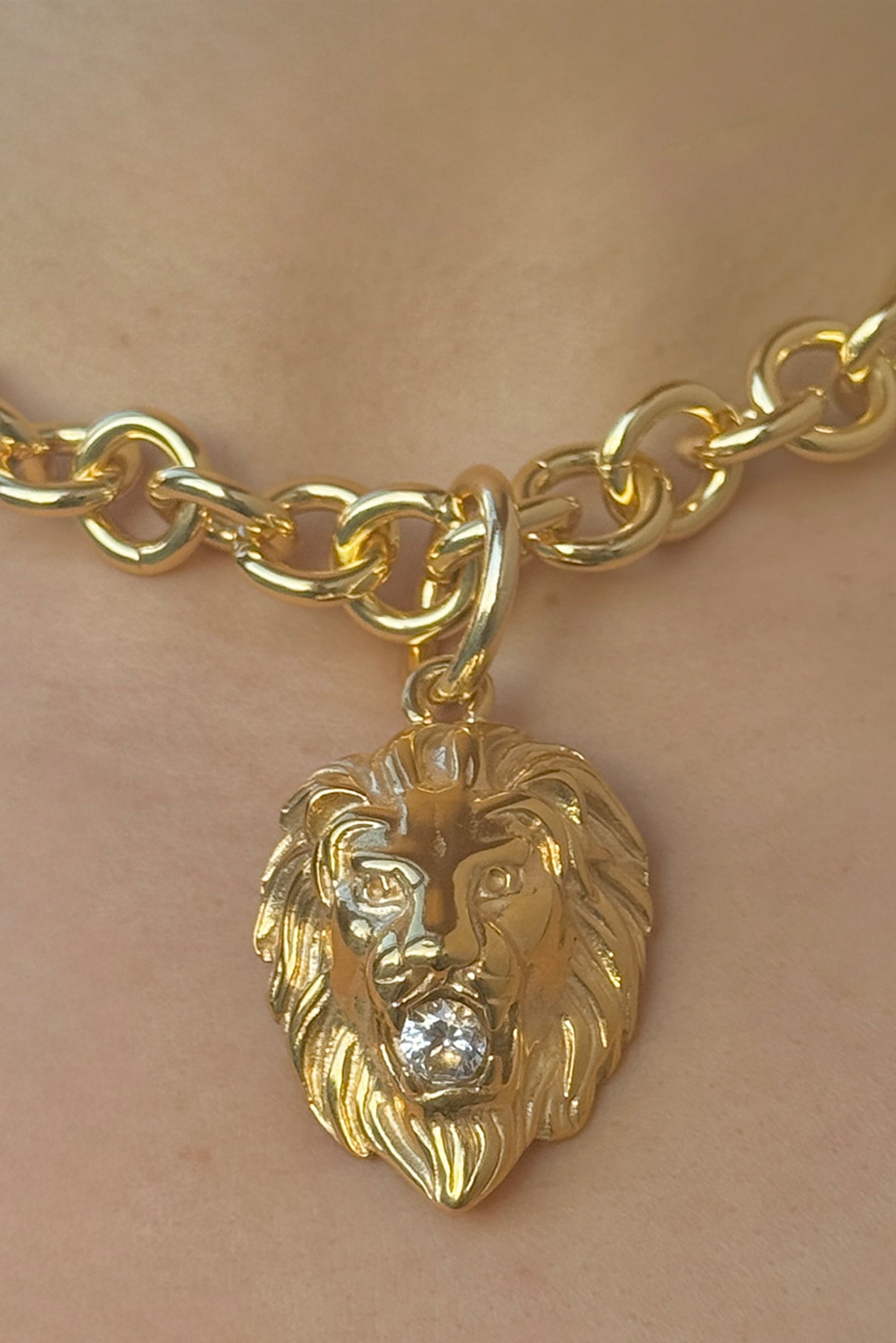 Lion Statement Necklace