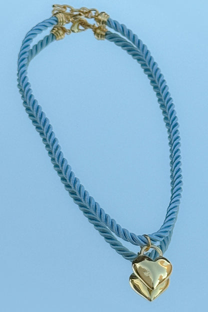 Heart Rope Necklace