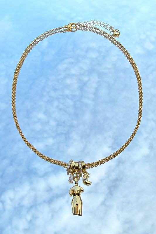 Moon Woman Necklace