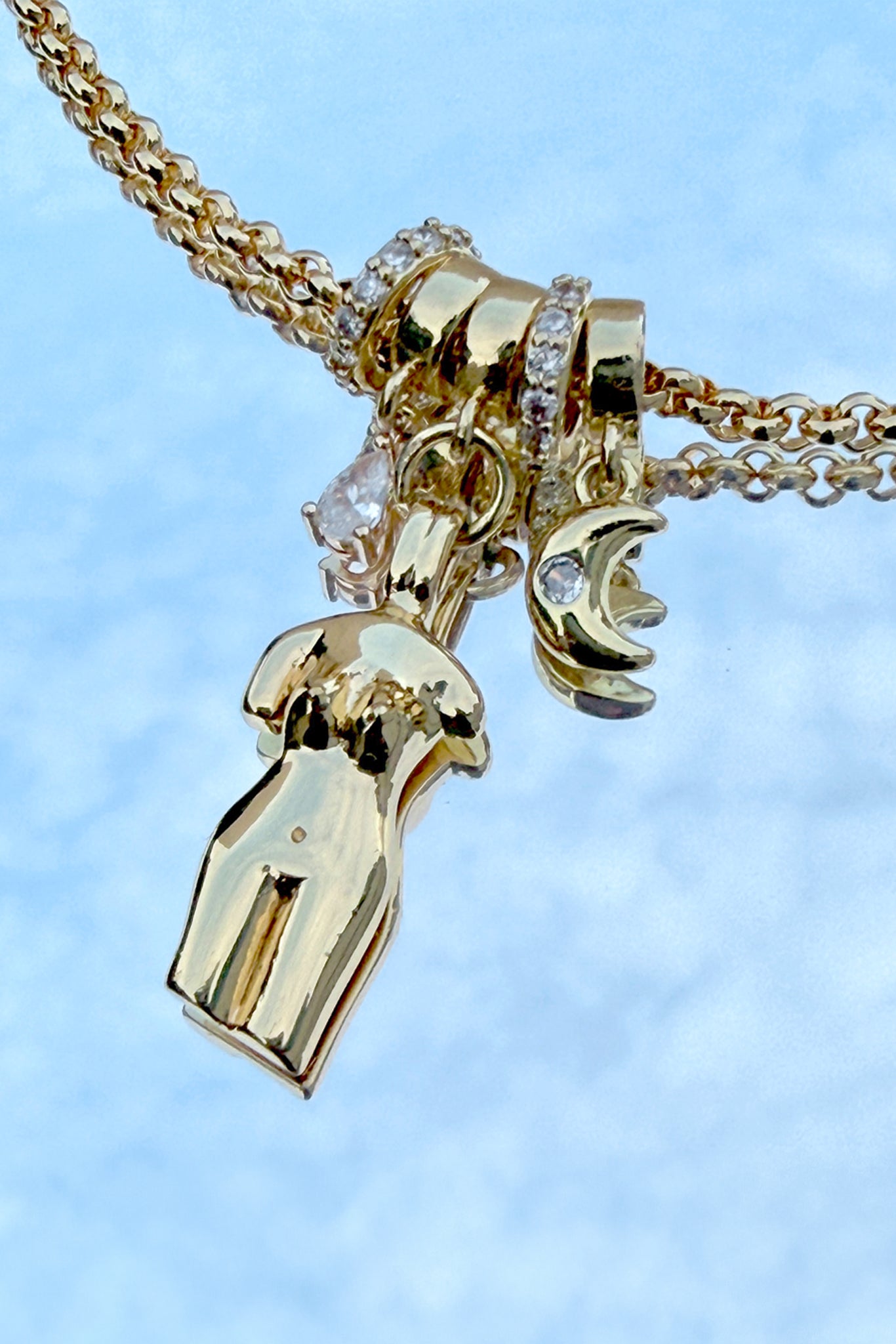 Moon Woman Necklace