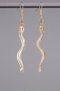 Small Boa Earrings - Champagne