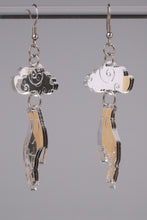 Load image into Gallery viewer, Small Hand Cloud Earrings - Silver
