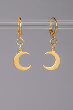 Load image into Gallery viewer, Crescent Moon Huggie Earrings
